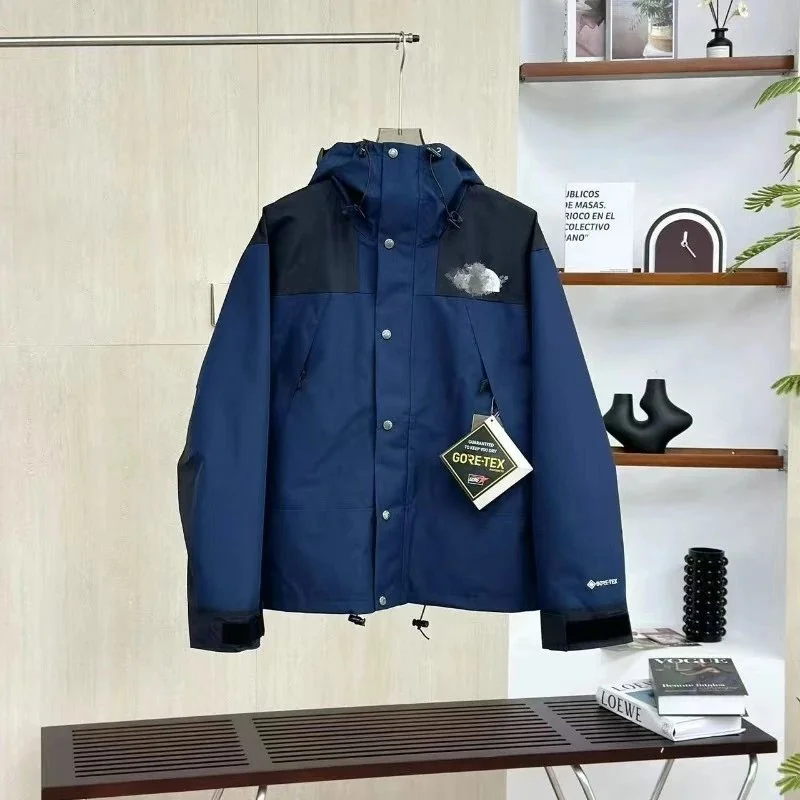 The North Face The North Face Mountain Jacket Navy Blue Coat Navy