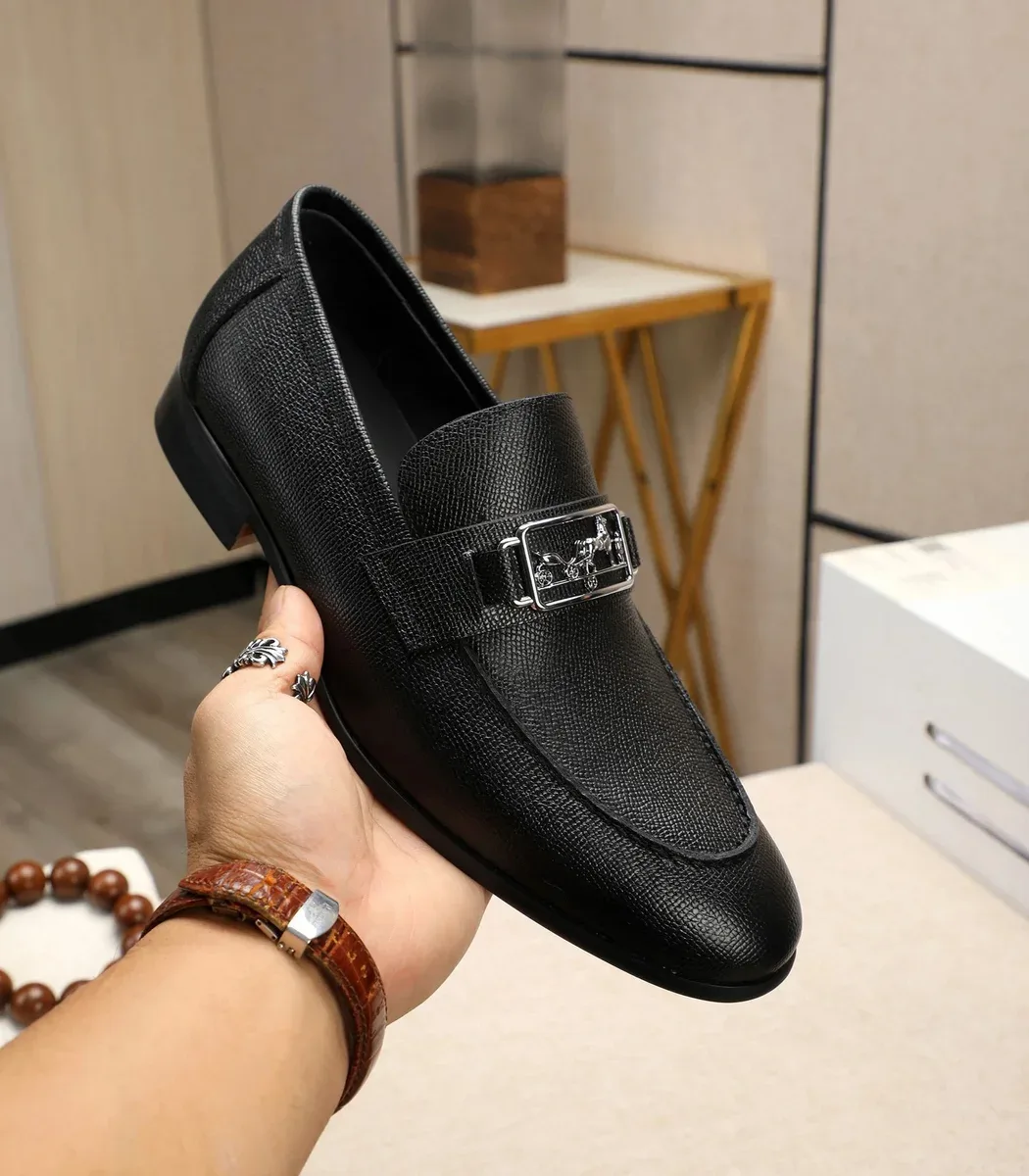 Hermès Kelly Black Leather Loafers — Oopbuy Spreadsheet find
