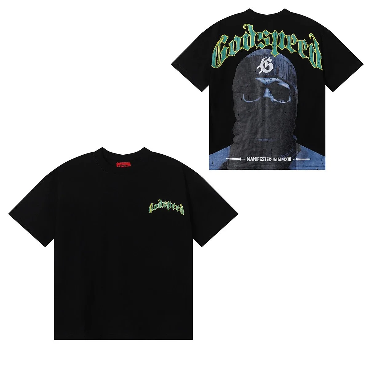 Godspeed Godspeed 7020 Black T-Shirt Black - 1