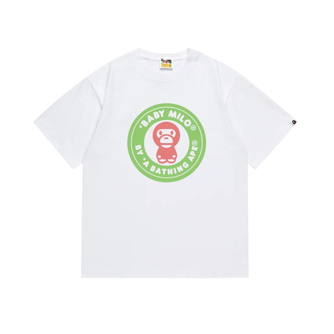A Bathing Ape A Bathing Ape Baby Milo White T-Shirt White - 1