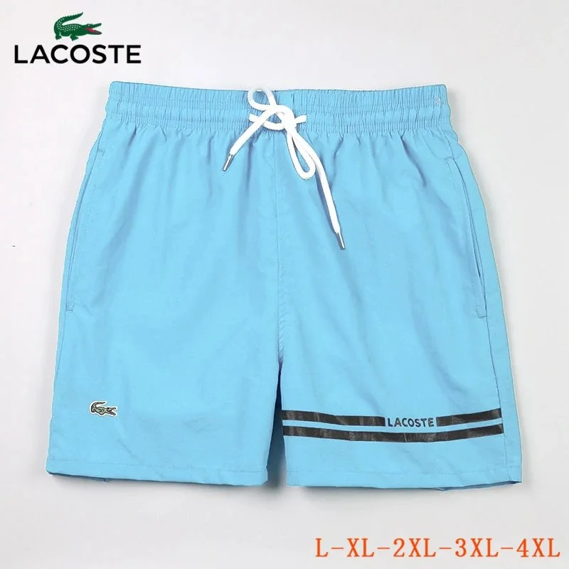 Lacoste Lacoste Blue Shorts with Crocodile Logo Blue