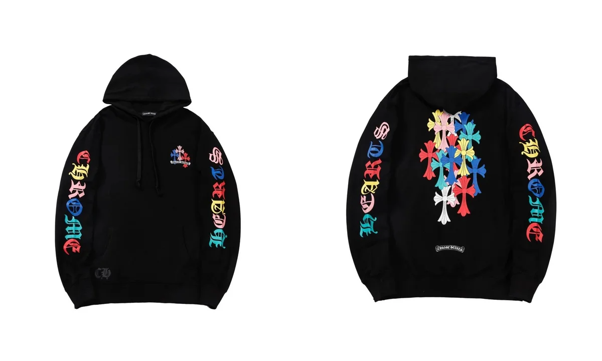 Chrome Hearts Chrome Hearts CH Cross Black Hoodie Black - 1