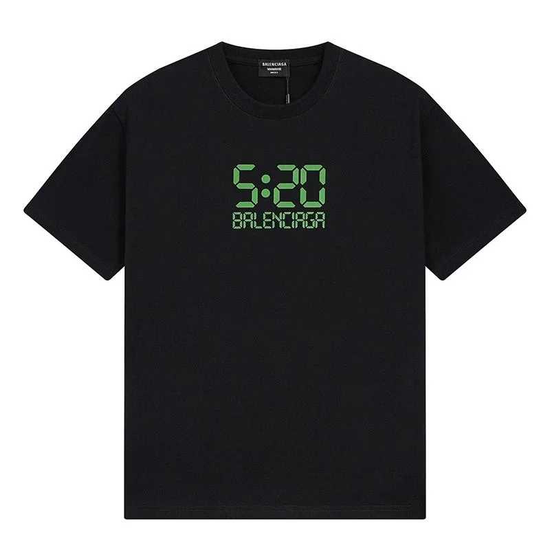 Balenciaga Balenciaga 5:20 Black T-Shirt Black - 1