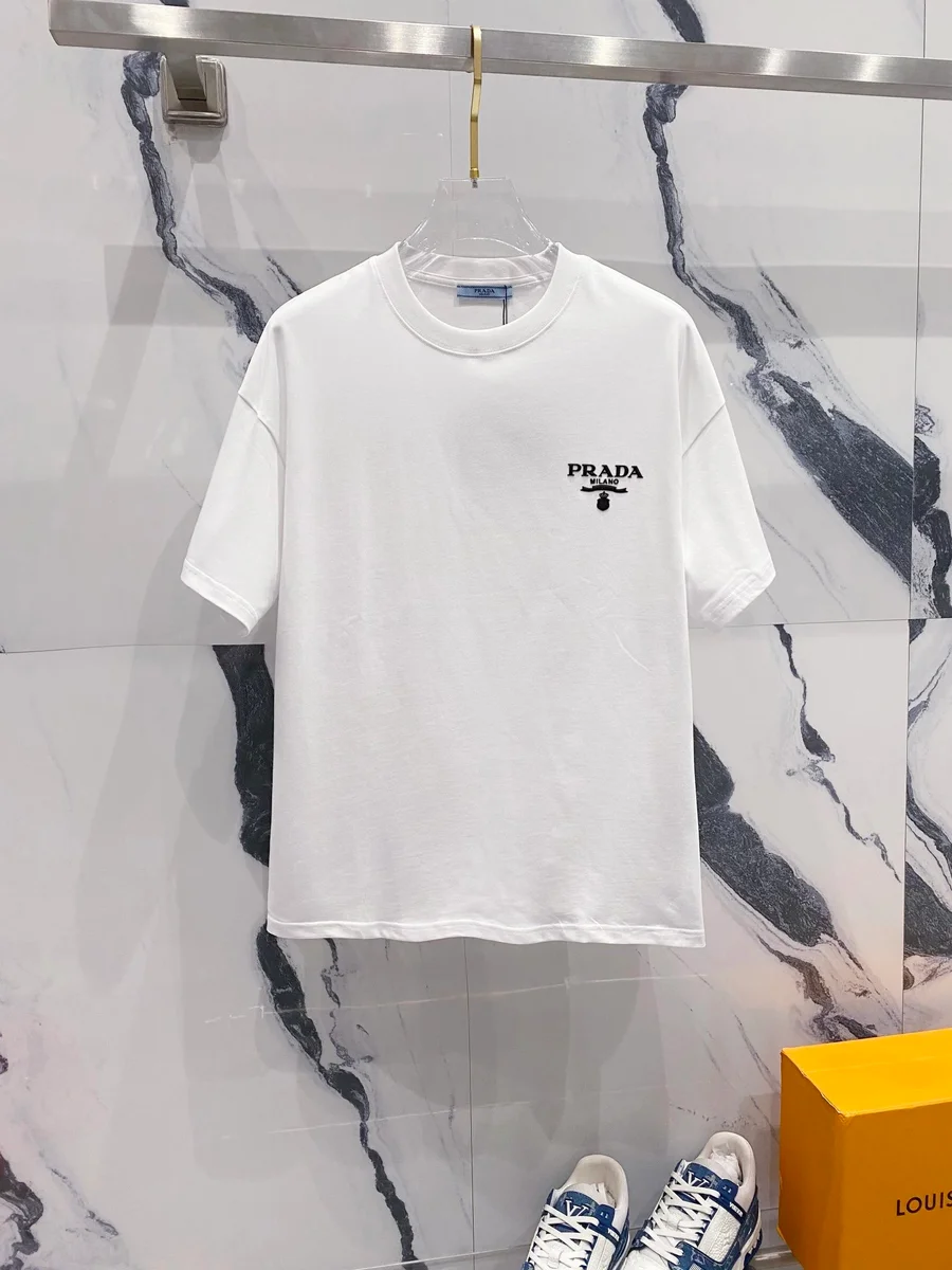 Prada Prada Logo T-Shirt White White