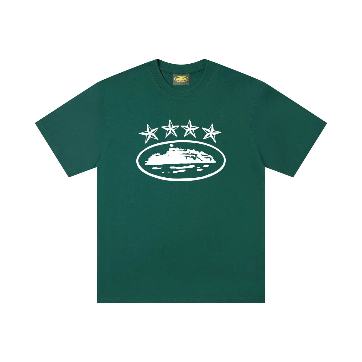 Other Green Star Island Graphic T-Shirt Green - 1