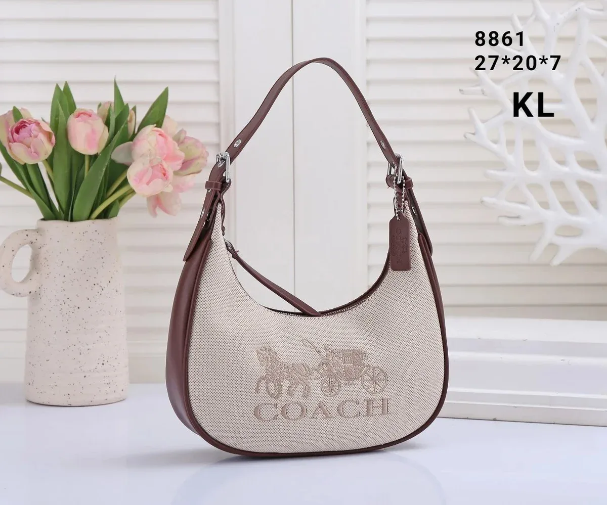 Coach Coach Tabby Horse & Carriage Embroidery Hobo Bag Beige/Brown Beige - 1