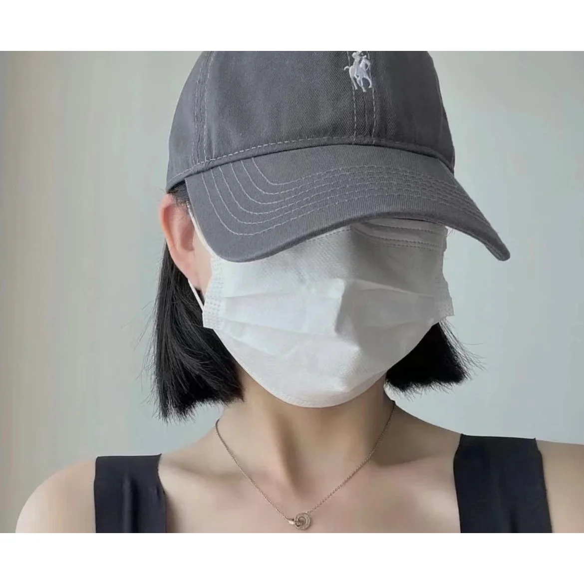 Polo Ralph Lauren Polo Ralph Lauren Big Pony Water Wash Grey Cap Grey - 1