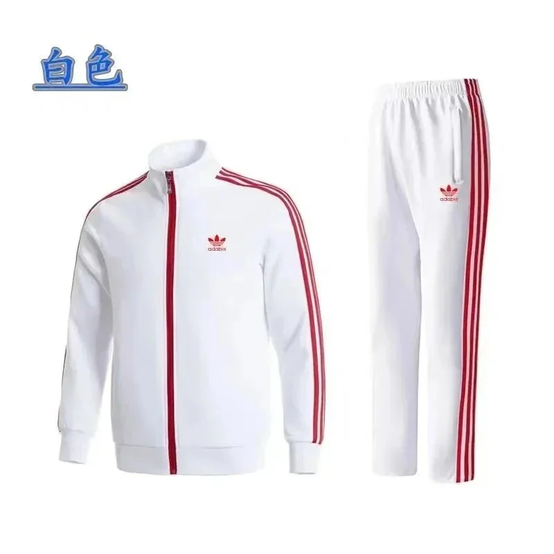 Adidas Adidas Classic Football White Red Tracksuit White - 1