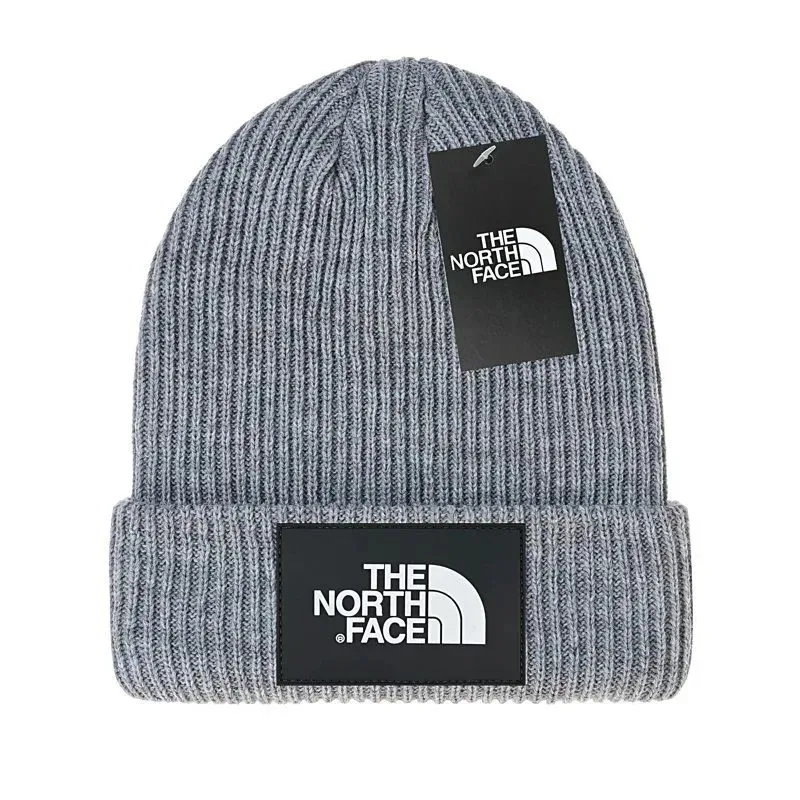 The North Face The North Face Heather Grey Knit Beanie Grey