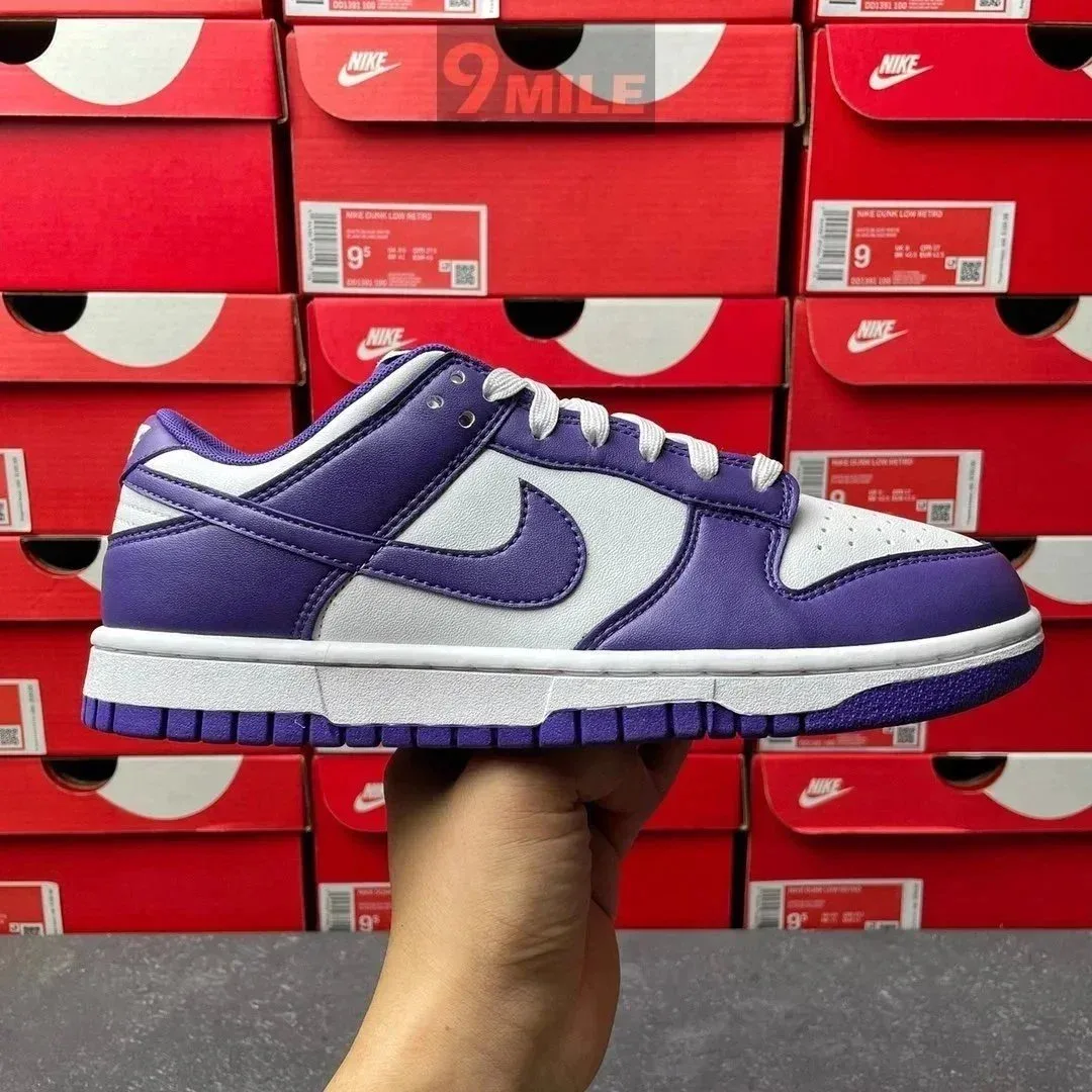 Nike Nike Dunk Low Court Purple/White Sneakers Purple - 1