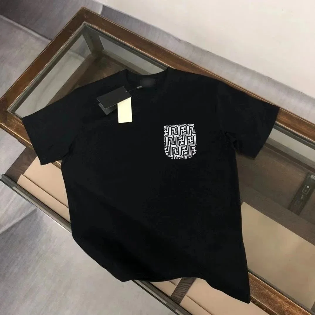 Fendi Fendi FF Logo Black T-Shirt Black