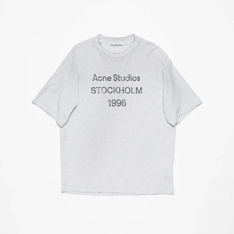 Acne Studios Acne Studios Stockholm 1996 Grey T-Shirt Grey - 1