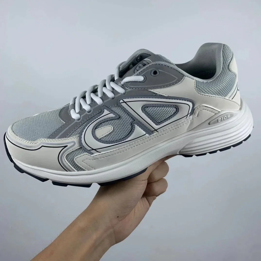 Dior Dior Dior Book Tote Grey/White Sneakers Grey - 1
