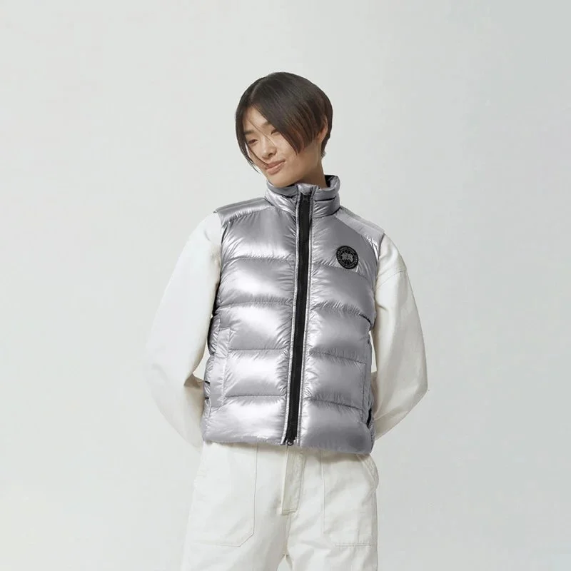 Canada Goose Canada Goose Expedition Silver Metallic Vest Silver - 1