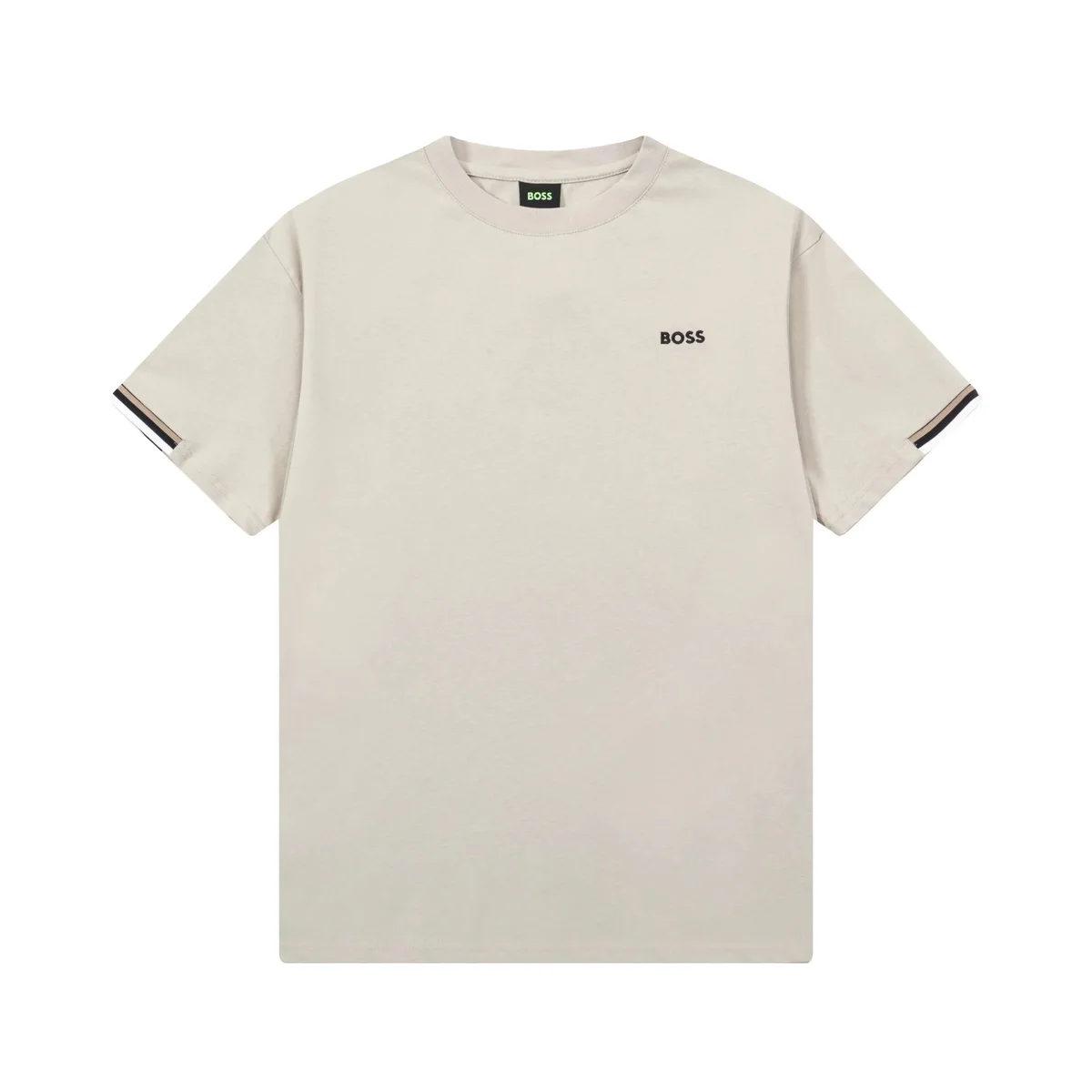 Hugo Boss Hugo Boss Beige BOSS Logo T-Shirt Beige - 1
