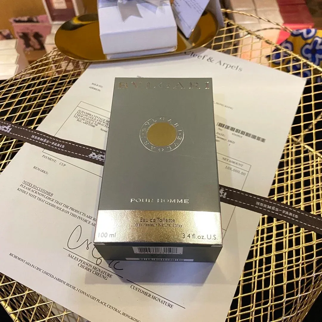 Bvlgari Bvlgari Pour Homme Eau de Toilette 100ml Grey - 1