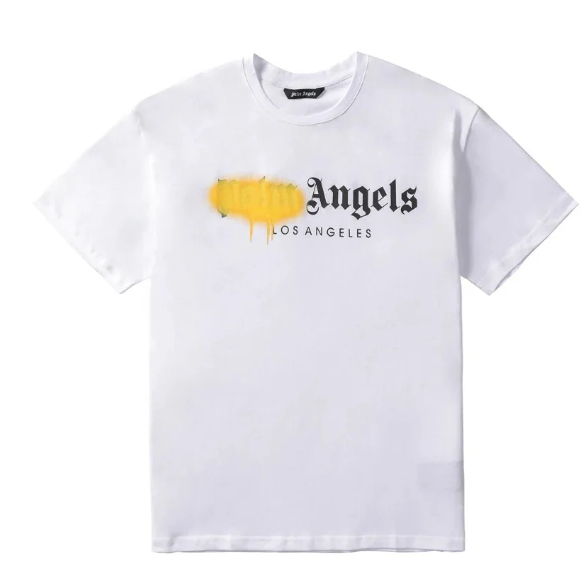 Palm Angels Palm Angels Los Angeles White T-Shirt White - 1