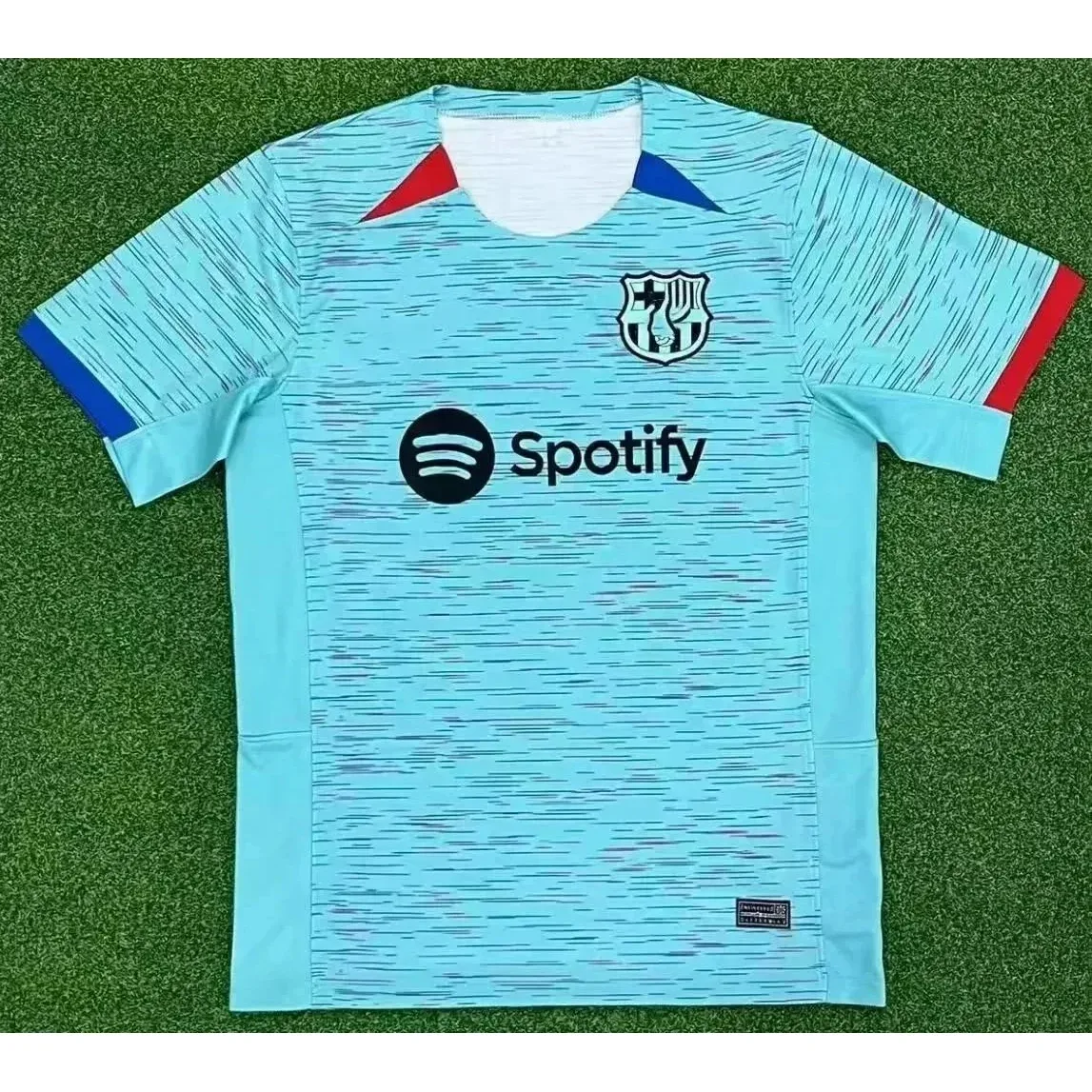 Adidas Adidas Barcelona Away Jersey Light Blue Blue - 1