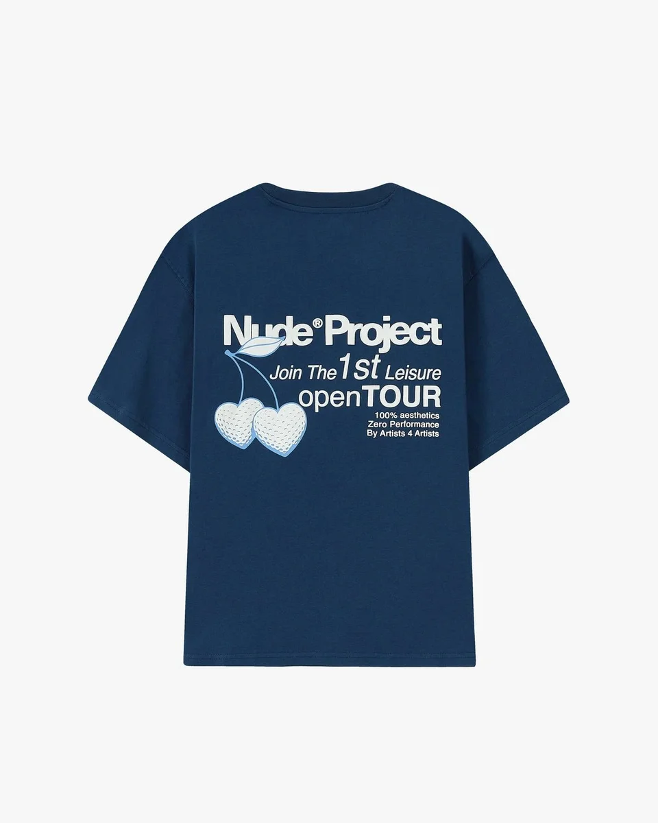 Other Nude Project 1st Leisure Open Tour T-Shirt款式06-深蓝色 Navy - 1