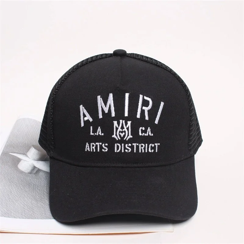 Amiri Amiri Arts District Trucker Cap Black/White Black