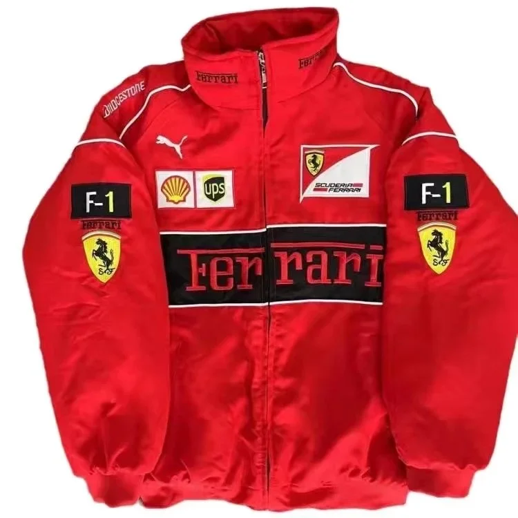 Other Racing Red F1 Track Jacket Red - 1