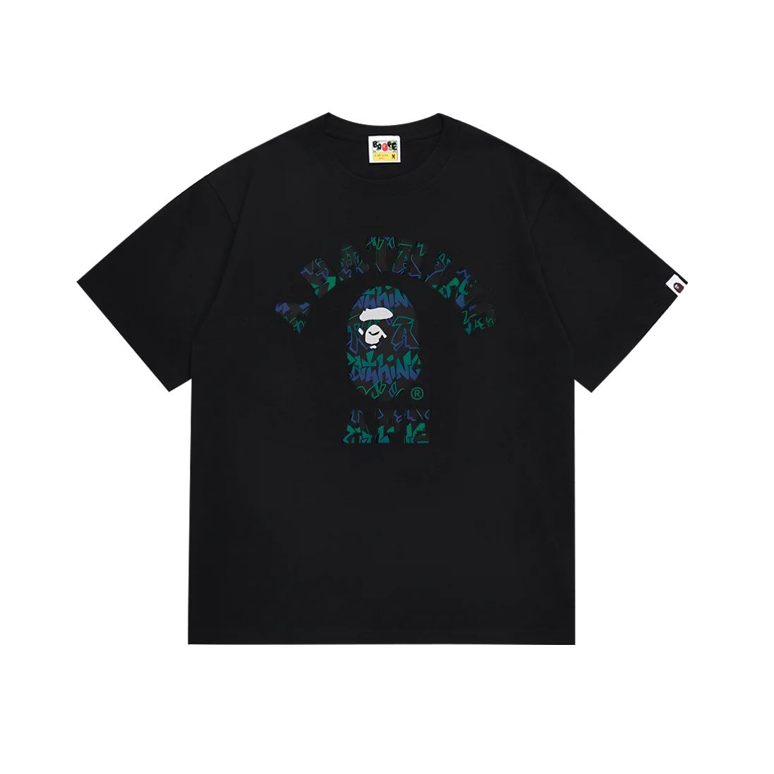 A Bathing Ape A Bathing Ape BAPE STA Black T-Shirt Black - 1