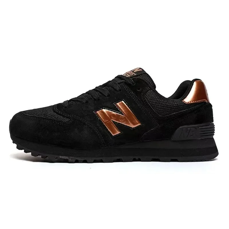 New Balance New Balance 574 '09 Triple Black Copper Sneakers Black - 1