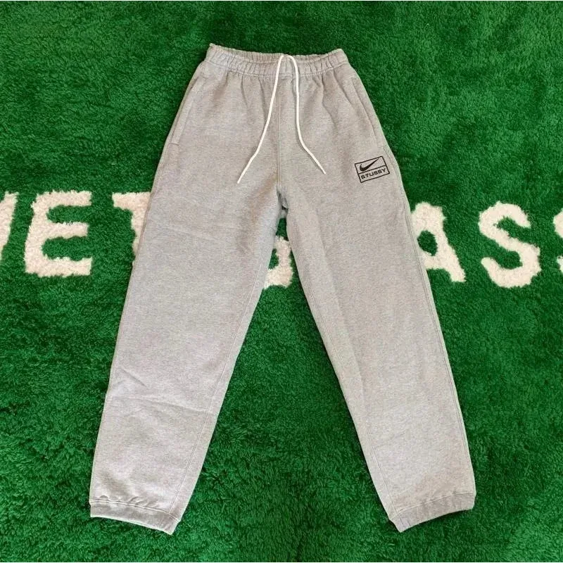 Nike Nike x Stussy Club Fleece Heather Grey Sweatpants Grey