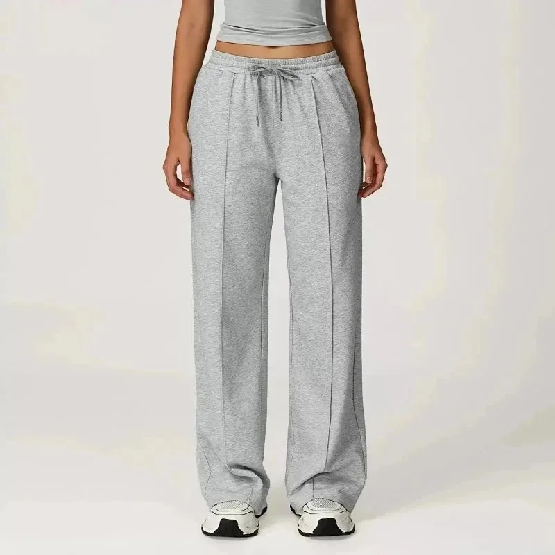 Other Floral Grey Wide Leg Sweatpants Grey - 1