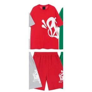 Other Red Short-Sleeve Co-ord Set Red