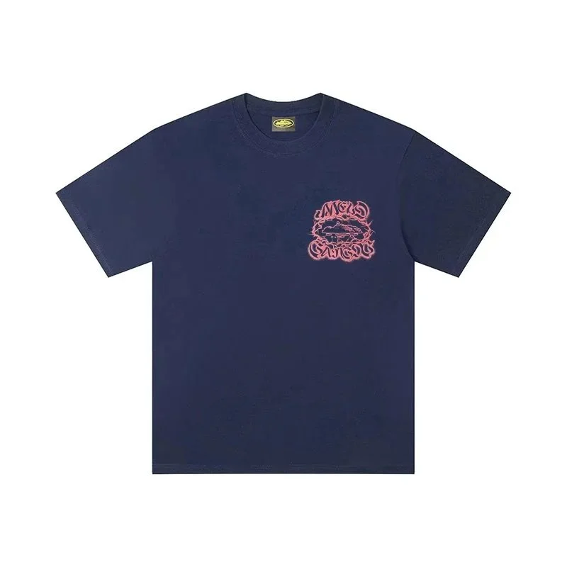 Other Mold Sweet Navy Pink Graphic T-Shirt Navy - 1