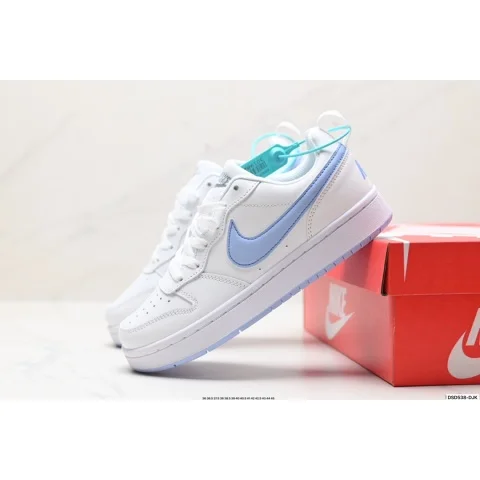 Nike Nike Court Borough White/Light Blue Sneakers White