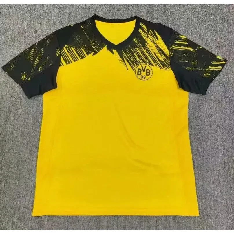 Other Dortmund Home Jersey Yellow Black Soccer Top Yellow - 1