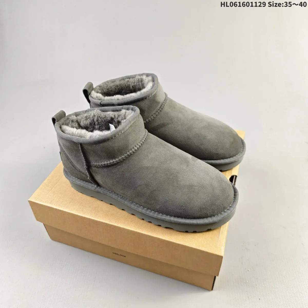 UGG Classic Short Grey Snow Boots