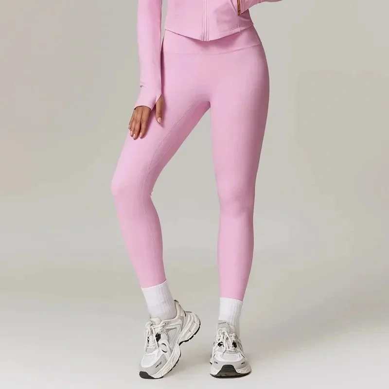 Other Pink Yoga Leggings with High Waist Pink - 1