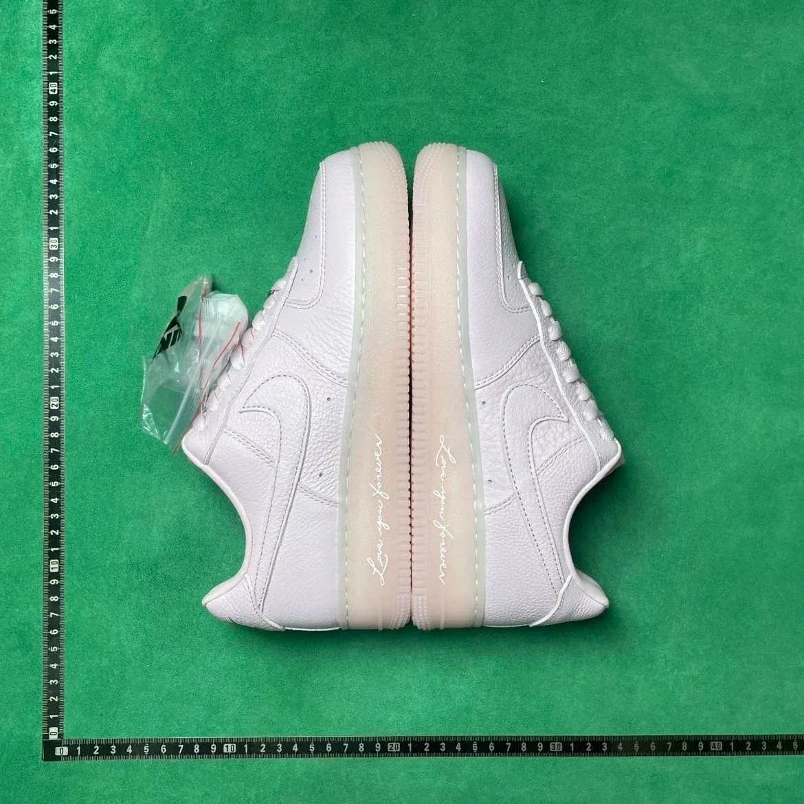 Nike Nike Air Force 1 White Valentine Pink Sneakers White - 1