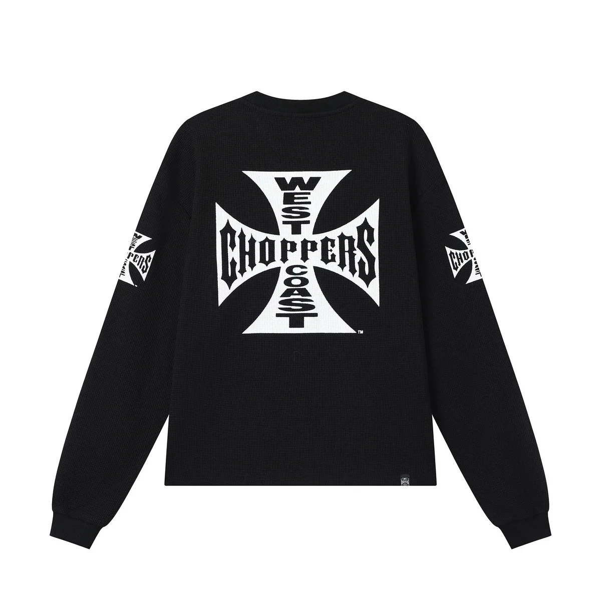 Other West Coast Choppers Black Thermal Long Sleeve T-Shirt Black - 1