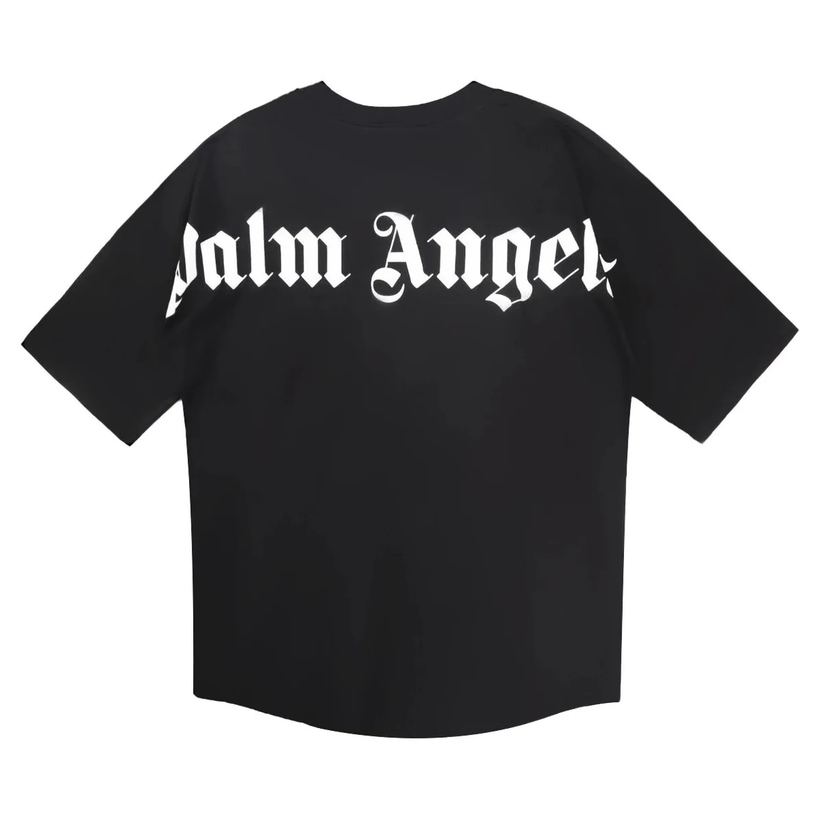 Palm Angels Palm Angels Black 'Palm Angels' Logo T-Shirt Black - 1