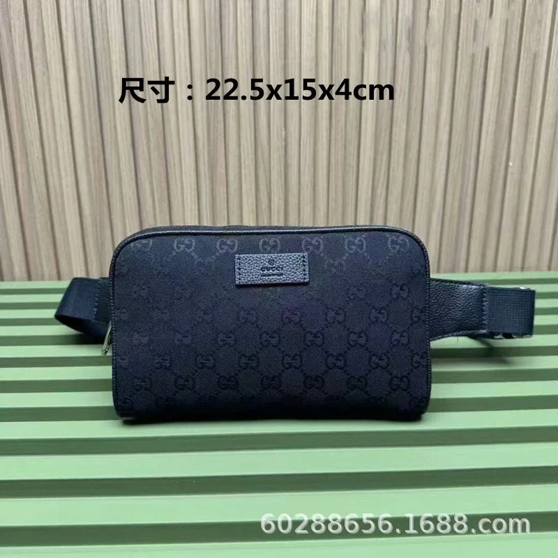 Gucci Gucci GG Monogram Belt Bag Navy Blue Navy - 1