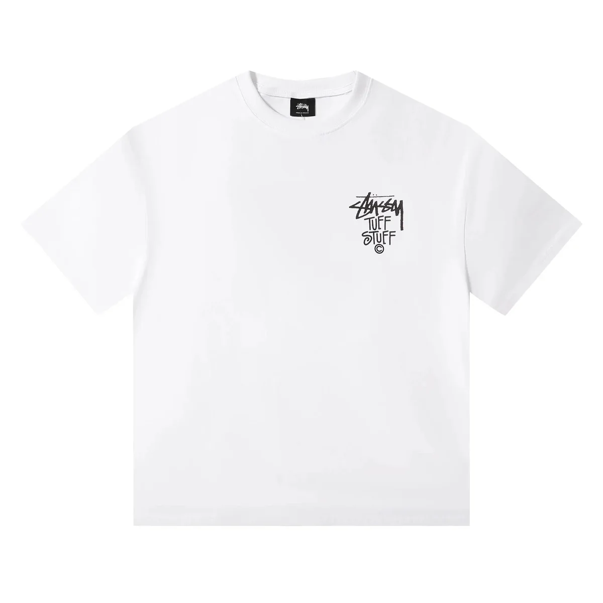Stussy Stüssy TUFF STUFF White T-Shirt White - 1