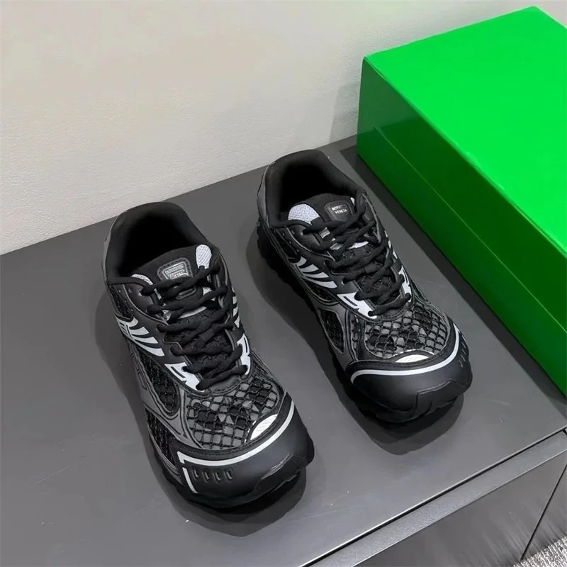 Other Black & White Mesh Sneakers A8 Black - 1