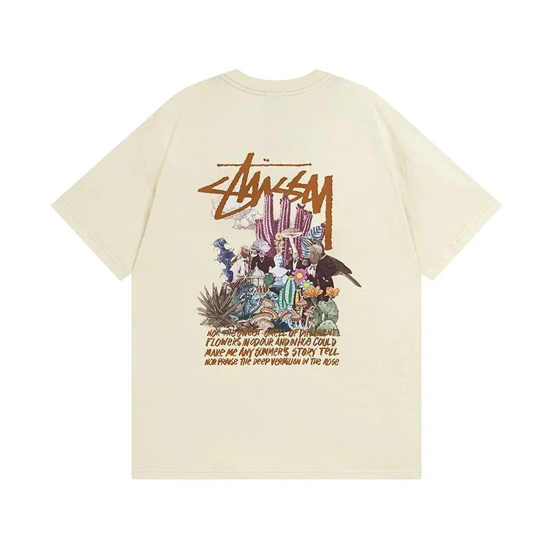 Stussy Stussy Stüssy Bear T-Shirt Cream Cream - 1