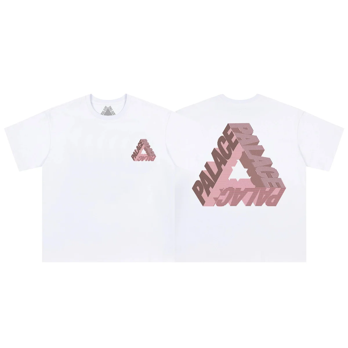 Palace Palace Tri-Logo White T-Shirt White - 1
