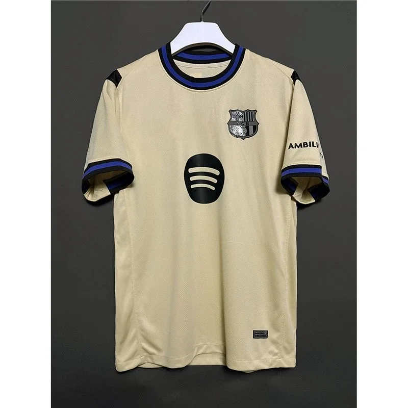 Nike Nike 25-26巴塞客场 Jersey Football Shirt Beige - 1