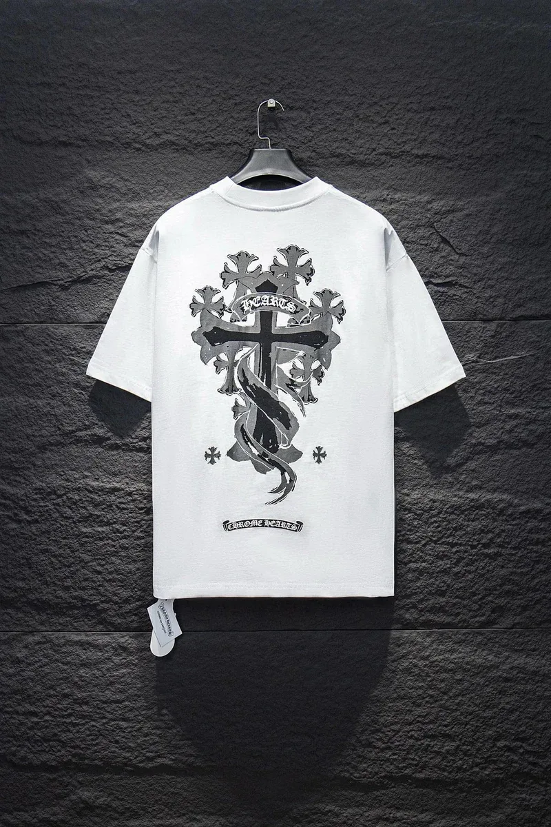 Chrome Hearts Chrome Hearts CH Cross White T-Shirt White - 1
