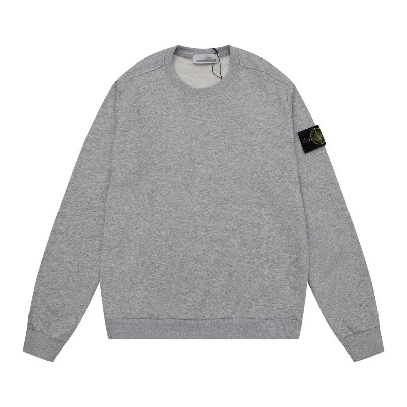 Stone Island Stone Island 68-15 Grey Solid Sweatshirt Grey