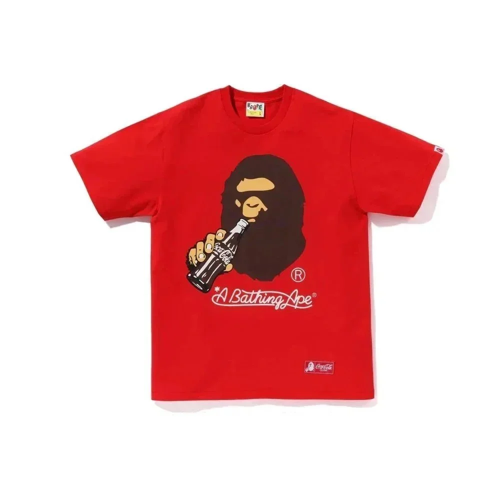 A Bathing Ape A Bathing Ape BAPE STA Red Coca-Cola T-Shirt Red - 1