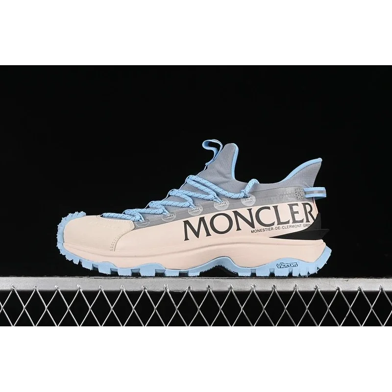 Moncler Moncler Beige/Blue Chunky Sneaker Beige