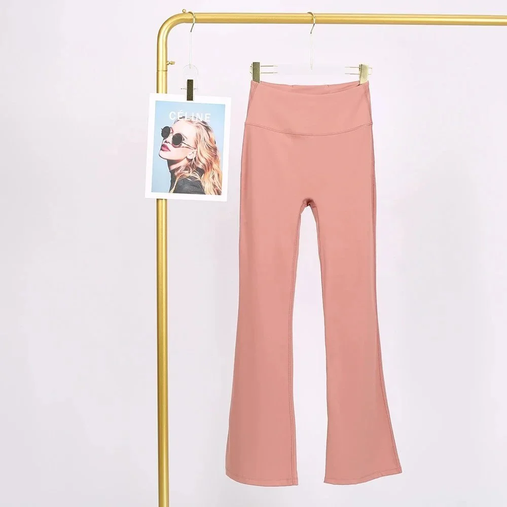Celine Celine Smoke Pink Flare Pants Pink - 1