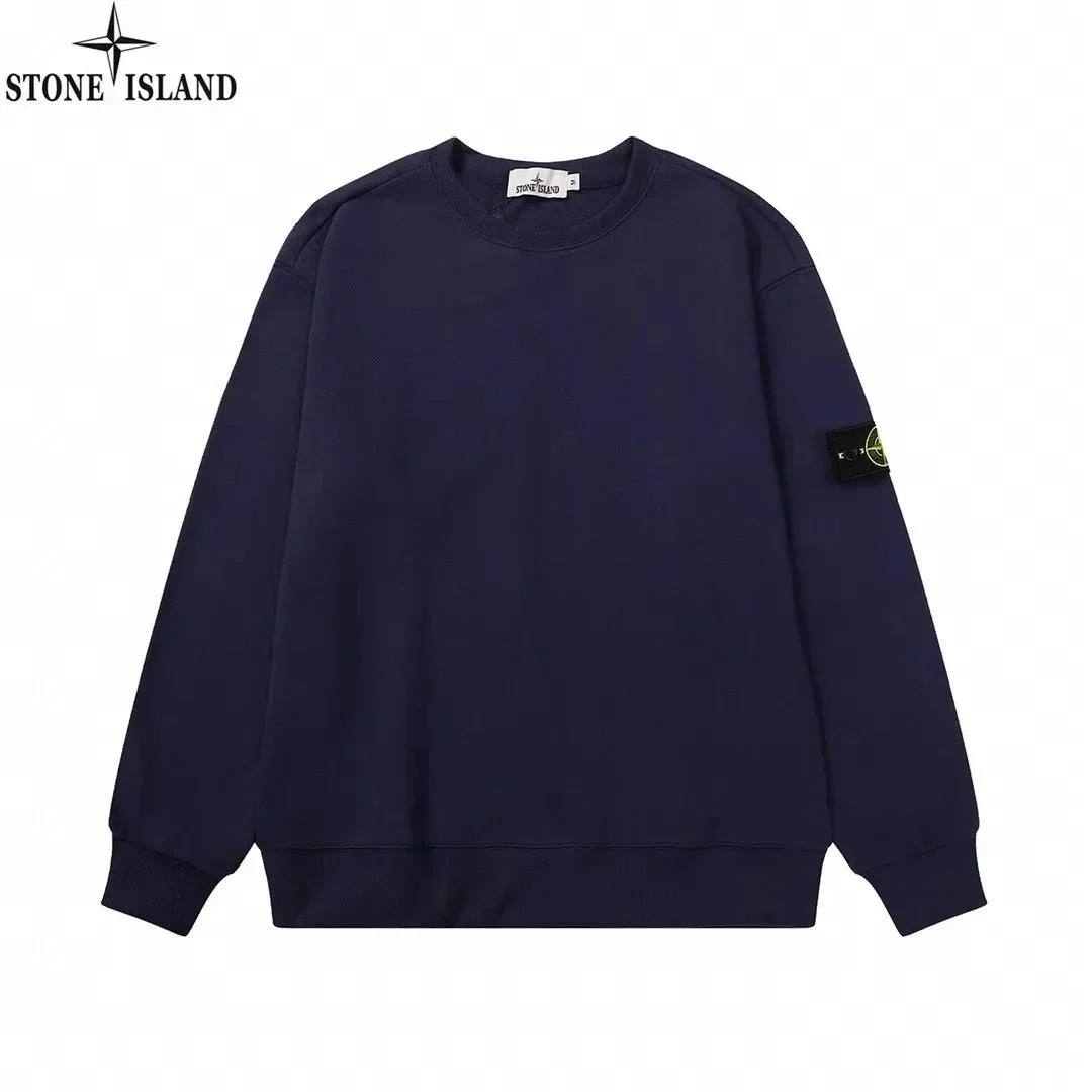 Stone Island Stone Island Navy Solid Crewneck Sweatshirt Navy